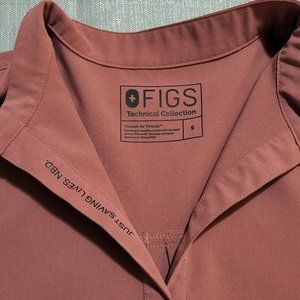 FIGS Women's Technical Top in Terracotta